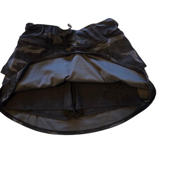 Athleta Girl All Play 3" Shorts Black & Swing Camo Skort Sz 16 Youth XXL - Picture 9 of 13